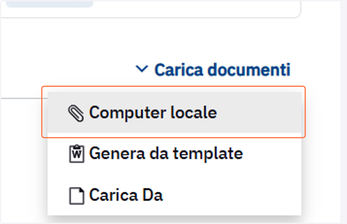 Origine Computer locale
