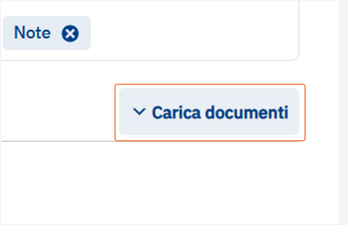 Comando Carica documenti