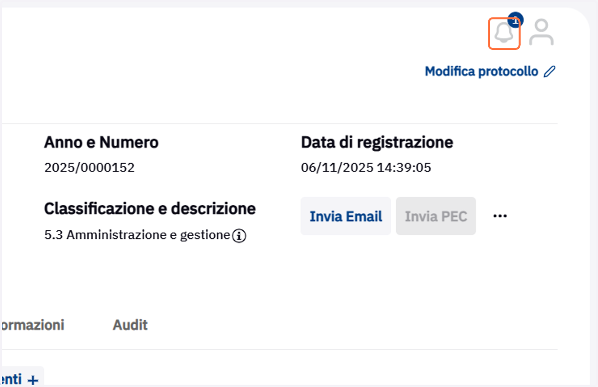 Icona del Centro Notifiche