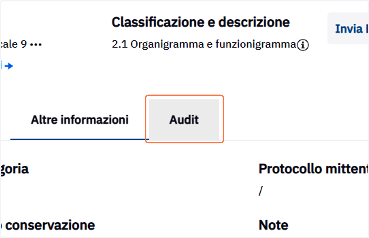 Scheda Audit