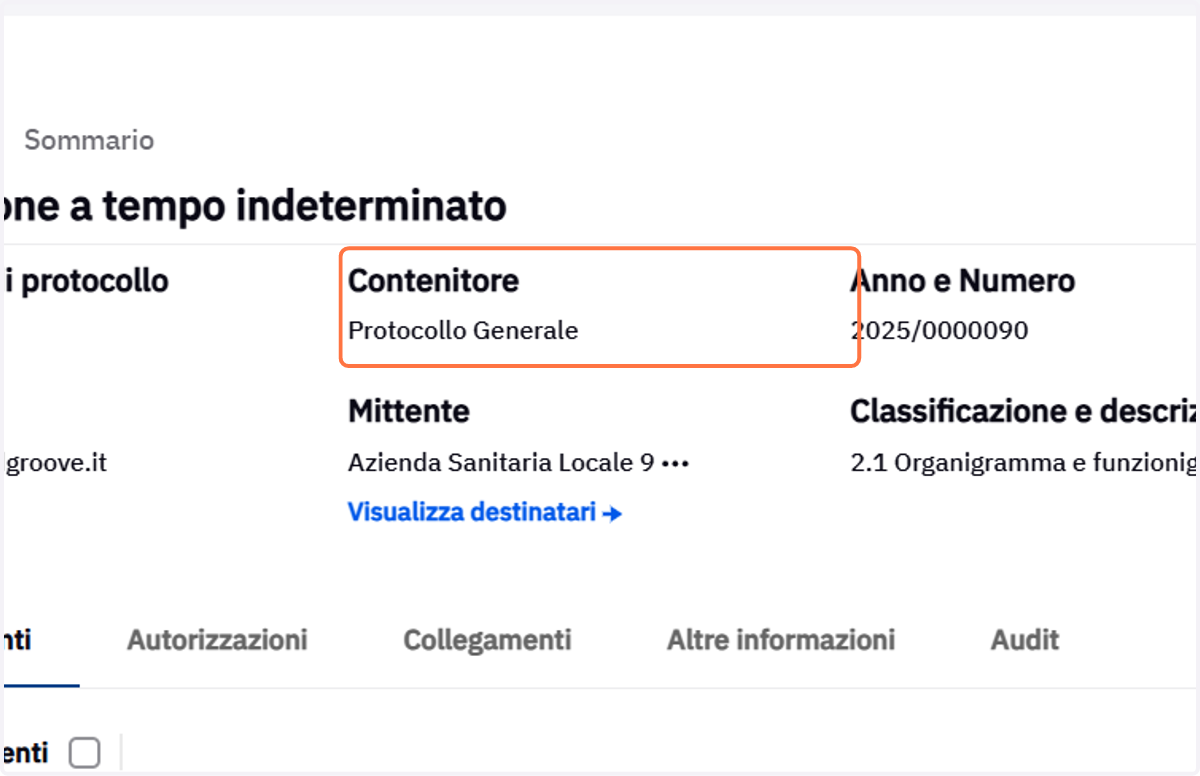 Campo Contenitore