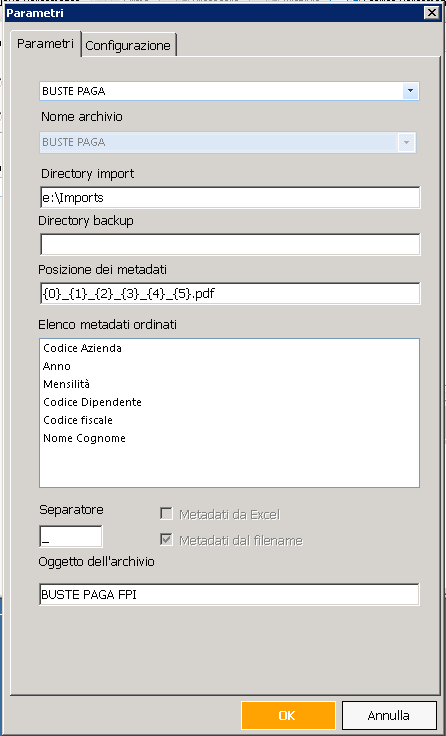 Tool Esterni Fast Protocol Import Archivi GED DocSuite PA